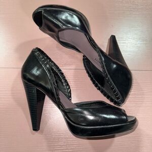 Madden Girl Size 11 Black Platform Stiletto Heels
